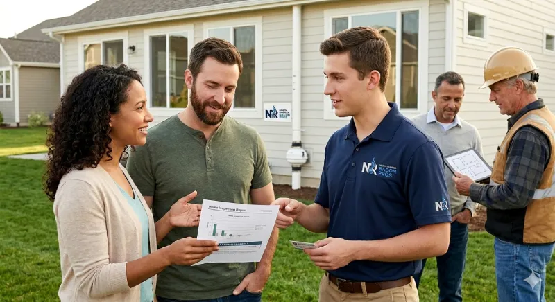 north american radon pros homeowner consultation presentation of inspection report 1